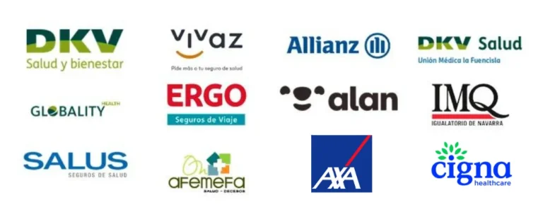 Logos de companías con las que colabora Sinapsi